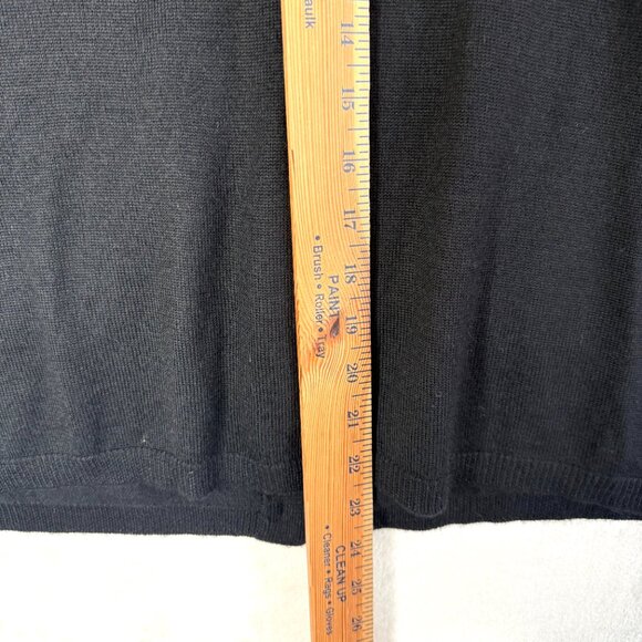 Jacque And Koko Together Wool Blend Cardigan Sweater Womens 14 / 16 Black - Picture 6 of 7